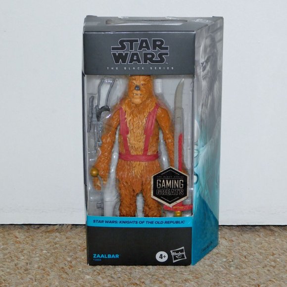 2021 Hasbro Star Wars Black Series Gaming Greats 6" Zaalbar MIB New KOTOR - Picture 1 of 7